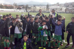 η Ακαδημία του ΠΟΑ στο τουρνουά που διοργάνωσε ο Αστέρας Ρεθύμνου στο γήπεδο της Σοχώρας, για τις ηλικίες γεννηθέντων 2005-2010