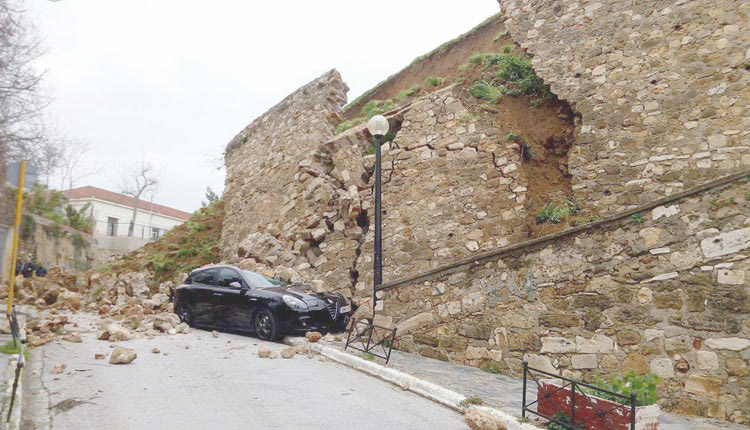 καταστροφές στον Δήμο Χανίων από την κακοκαιρία