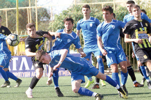 Εντυπωσιακή μονομαχία από το ντέρμπι των ομάδων Κ19 Εργοτέλης-Ηρόδοτος