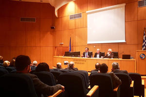 Hμερίδα με τίτλο «Ο ρόλος του Πανεπιστηµίου Κρήτης στη Βιώσιµη Ανάπτυξη και η Υπεύθυνη Επιχειρηµατικότητα» που διοργάνωσε το Πανεπιστήμιο Κρήτης