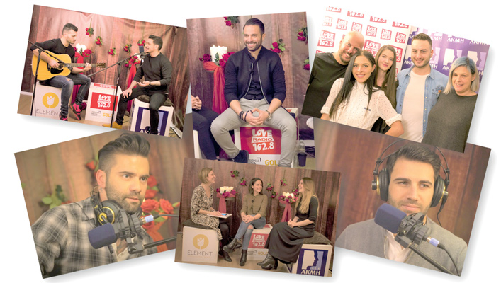 H ημέρα των Ερωτευμένων στο Love Radio Κρήτης 102,8 ήταν γεμάτη αστέρες