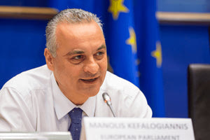 ο ευρωβουλευτής Μανώλης Κεφαλογιάννης