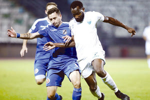 Φάση από το ματς της Λειβαδιάς