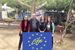 Από αριστερά: δρ Κωνσταντίνα Τσαγκάρη, δρ Γιώργος Καρέτσος, δρ Αλεξάνδρα Σολωμού και δρ Ευαγγελία Αβραμίδου