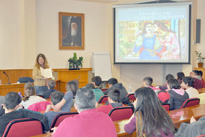 Οι μαθητές ενημερώθηκαν για τον Ερωτόκριτο