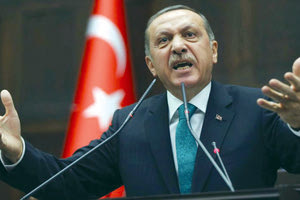 ο πρόεδρος της Τουρκίας Ρετζέπ Ταγίπ Ερντογάν