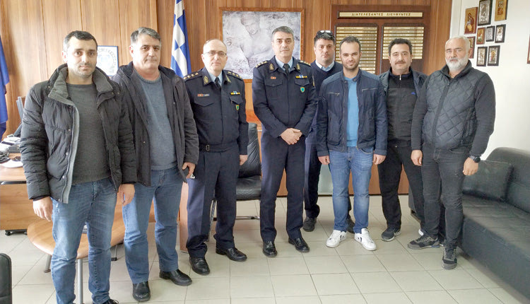 Συνάντηση με τον νέο αστυνομικό διευθυντή Ηρακλείου Ν. Σπυριδάκη και το νέο αστυνομικό υποδιευθυντή Ν. Χρυσάκη πραγματοποίησε το Δ.Σ της Ένωσης Αστυνομικών Υπαλλήλων νομού Ηρακλείου