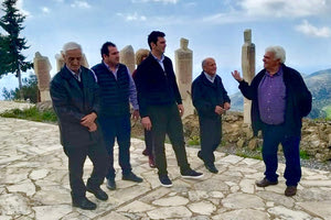 Τη Βιάννο επισκέφτηκε ο υποψήφιος περιφερειάρχης Κρήτης Αλέξανδρος Μαρκογιαννάκης