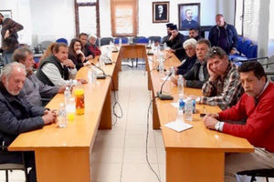 Από την υπογραφή της σύμβασης στη Βιάννο