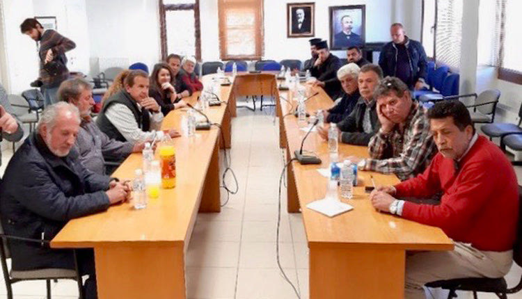 Από την υπογραφή της σύμβασης στη Βιάννο