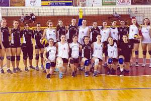 Οι ομάδες του 1ου και του 3ου ΓΕΛ στο σχολικό πρωτάθλημα βόλεϊ ΓΕΛ-ΕΠΑΛ μαθητών Α’ φάσης ΔΔΕ