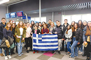 Ομάδα επιλεγμένων μαθητών της Κρήτης συμμετείχε στη Σύνοδο Euroscola