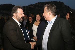 Στο Ηράκλειο ο υπουργός Αγροτικής Ανάπτυξης και Τροφίμων, Σταύρος Αραχωβίτης.