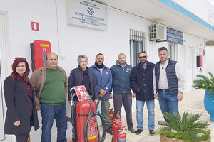 εργασίες αναβάθμισης των παρεχόμενων υπηρεσιών στο Λιμανάκι της Παντάνασσας, όπου ανανεώθηκαν τα συστήματα πυρασφάλειας