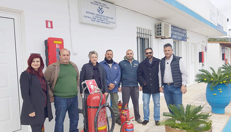 εργασίες αναβάθμισης των παρεχόμενων υπηρεσιών στο Λιμανάκι της Παντάνασσας, όπου ανανεώθηκαν τα συστήματα πυρασφάλειας