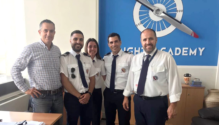 Την ημέρα που έλαβε το πτυχίο της από τον Κρητικό Αετό