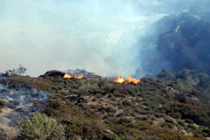 φωτιά σε ορεινό όγκο στα Αχλιά Ιεράπετρας