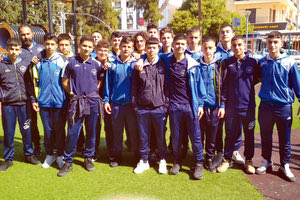 Η Μικτή ομάδα  Παίδων της ΕΠΣΗ στην Αθήνα