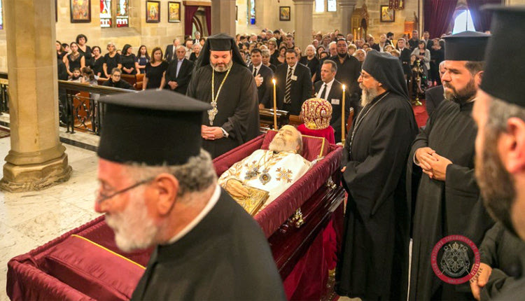 Η ομογένεια αποχαιρέτησε τον μακαριστό Στυλιανό