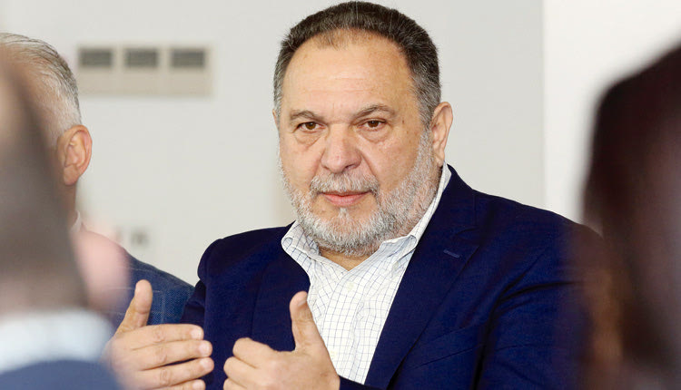 ο υποψήφιος δήμαρχος και επικεφαλής της δημοτικής κίνησης «ΗΡΑΚΛΕΙΟ 3.7.5» κ. Γιάννης Κουράκης.