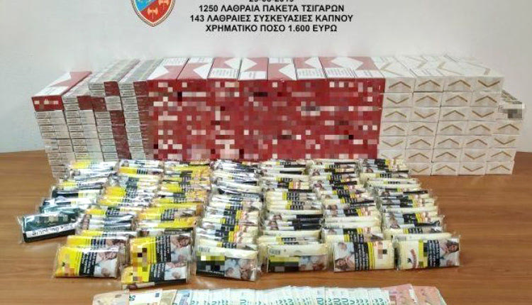 Τους έπιασαν στον δρόμο με τα λαθραία τσιγάρα