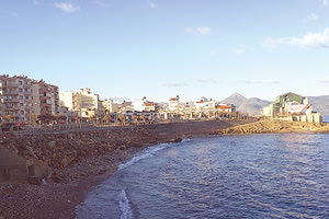 H πλαζ του Δερματά