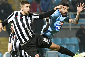 Στιγμιότυπο απο το μάτς των Ιωαννίνων