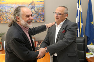 η τελετή παράδοσης και παραλαβής στην περιφερειακή διεύθυνση εκπαίδευσης Κρήτης