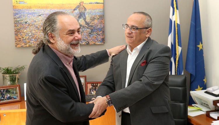 η τελετή παράδοσης και παραλαβής στην περιφερειακή διεύθυνση εκπαίδευσης Κρήτης