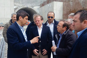 Στο εργοτάξιο της Μεσσαράς οι Καραμανλής και Αυγενάκης