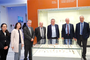 Στο Αρχαιολογικό Μουσείο Ηρακλείου, τον κ. Πέππα υποδέχθηκε ο περιφερειάρχης Σταύρος Αρναουτάκης