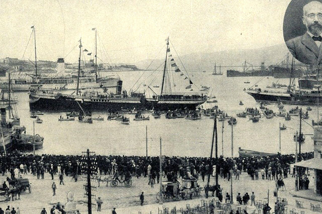 ΦΩΤΟ ΗΜΕΡΑΣ: Η άφιξη του Βενιζέλου στον Πειραιά