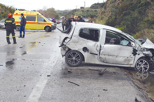 Η Κρήτη έχει τη θλιβερότερη πρωτιά στα τροχαία