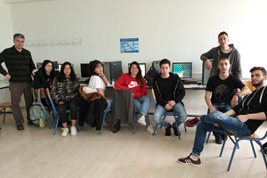 Η ομάδα του 1ου ΕΠΑΛ Μοιρών στο φεστιβάλ ψηφιακής δημιουργίας