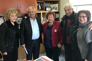 δωρεά βιβλίων πραγματοποίησε στη Δημοτική Βιβλιοθήκη Μαλεβιζίου στο Γάζι το μέλος του Ομίλου Εθελοντών Κατά του Καρκίνου ΑγαλιάΖω , κ. Σωσώ Αργυράκη – Κατσίλα.