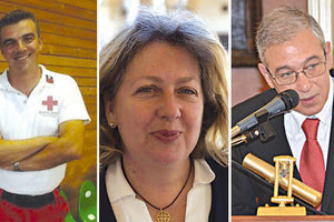 Ο κ. Μαμαντόπουλος - Ο κ. Στειακάκης - Η κ. Μαρούδα