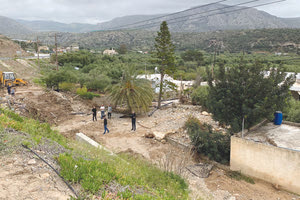 Αυτοψία στην περιοχή της Σητείας πραγματοποίησε ο Περιφερειάρχης Στ. Αρναουτάκης.