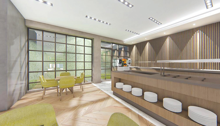 City Hotel Dom boutique hotel: Η αίθουσα του πρωινού