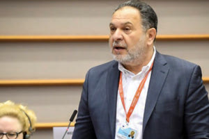 Εισήγηση στην Ολομέλεια της Ευρωπαϊκής Επιτροπής των Περιφερειών έκανε στις Βρυξέλλες το μέλος της Ε.Ε.τ.Π. κ. Γιάννης Κουράκης.