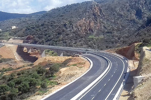 ΒΟΑΚ: Ο δρόμος Χερσόνησος-Γούρνες κοιλαδογέφυρα