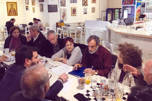 Με κατοίκους του ιστορικού κέντρου του Ηρακλείου και ειδικότερα με μέλη του Συλλόγου κατά της ηχορύπανσης, συναντήθηκε ο υποψήφιος δήμαρχος Ηρακλείου Γιώργος Σισαμάκης