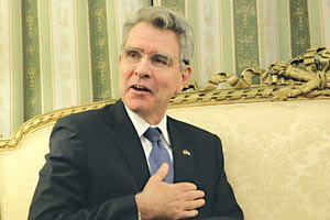 Ο Αμερικανός πρέσβης στην Αθήνα Τζέφρι Πάιατ