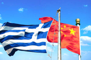 Ελληνική - Κινεζική σημαία