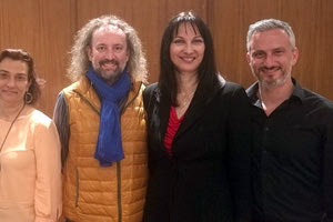 η υπουργός τουρισμού Έλενα Κουντουρά στο πλαίσιο επαφών που είχε με τον δήμαρχο Ηρακλείου Β. Λαμπρινό και στελέχη της πλειοψηφούσας παράταξης