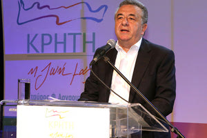 ο επικεφαλής του συνδυασμού «Κρήτη, η Ζωή μας» Σταύρος Αρναουτάκης