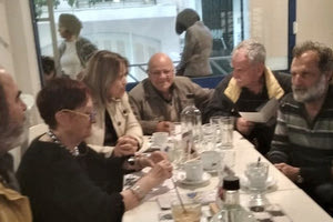 Συνάντηση με τους κατοίκους του κέντρου της πόλης είχε ο Ηλίας Λυγερός