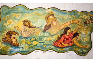 Δωρεά ζωγραφικών πινάκων στα σχολεία Αρχανών από τη δασκάλα, συγγραφέα και ζωγράφο Ειρήνη Ταχατάκη