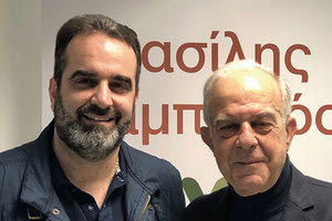 Με τον Λαμπρινό ο Ν. Χουστουλάκης