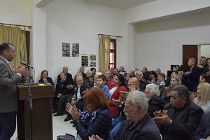 Από τον Κρουσώνα άρχισε τις περιοδείες του ο Κώστας Φασουλάκης