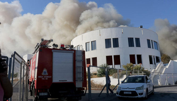 Από βραχυκύκλωμα η φωτιά στο Πανεπιστήμιο